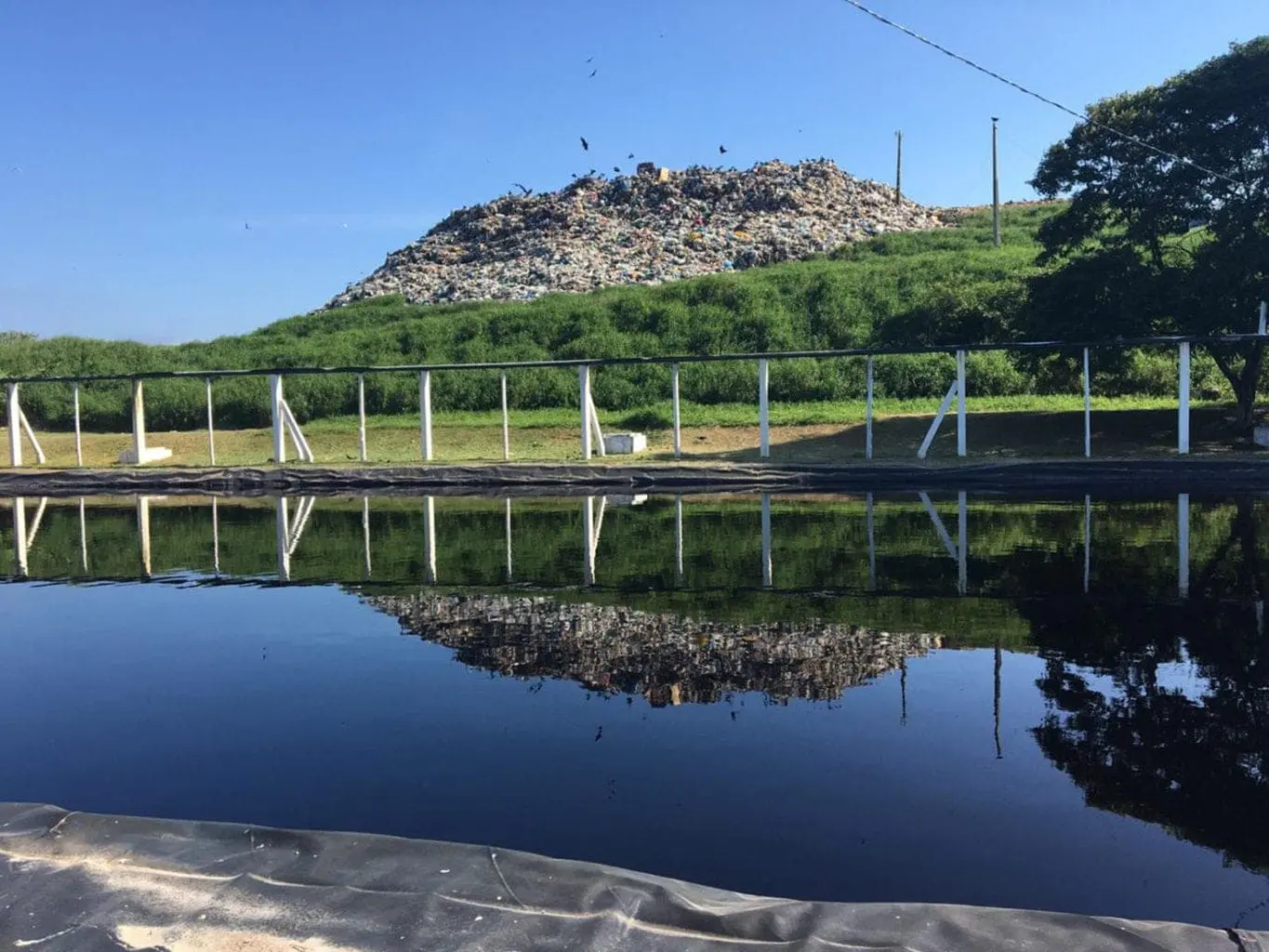 Aterro sanitário de Pontal vira lixão a céu aberto