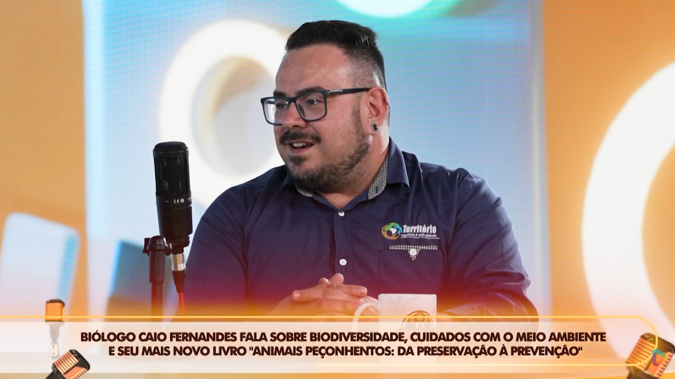Entrevista Tonycast - Biólogo Caio Fernandes - TVCI 2025