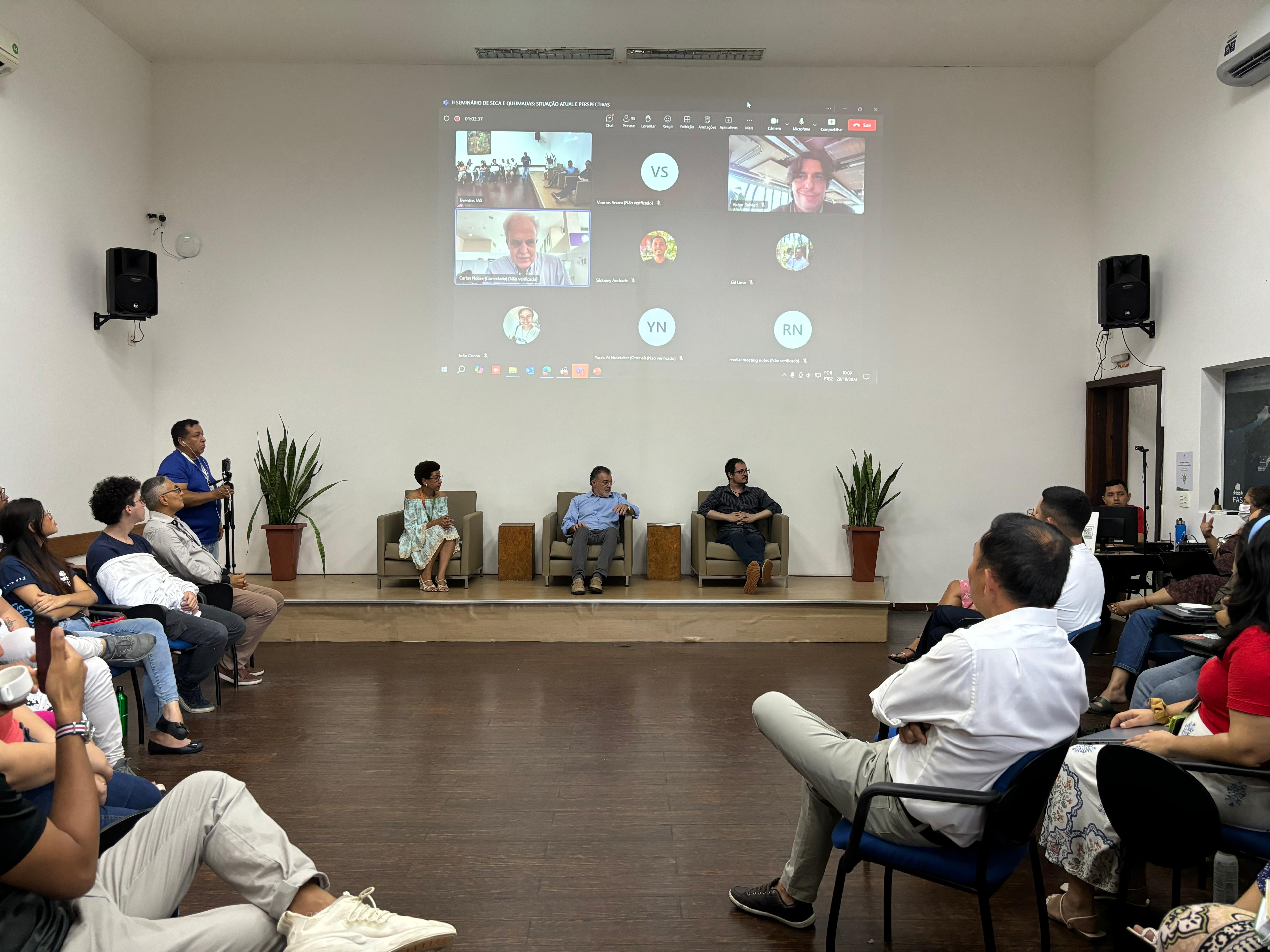 Especialistas Debatem Impactos das Secas e Queimadas na Amazônia