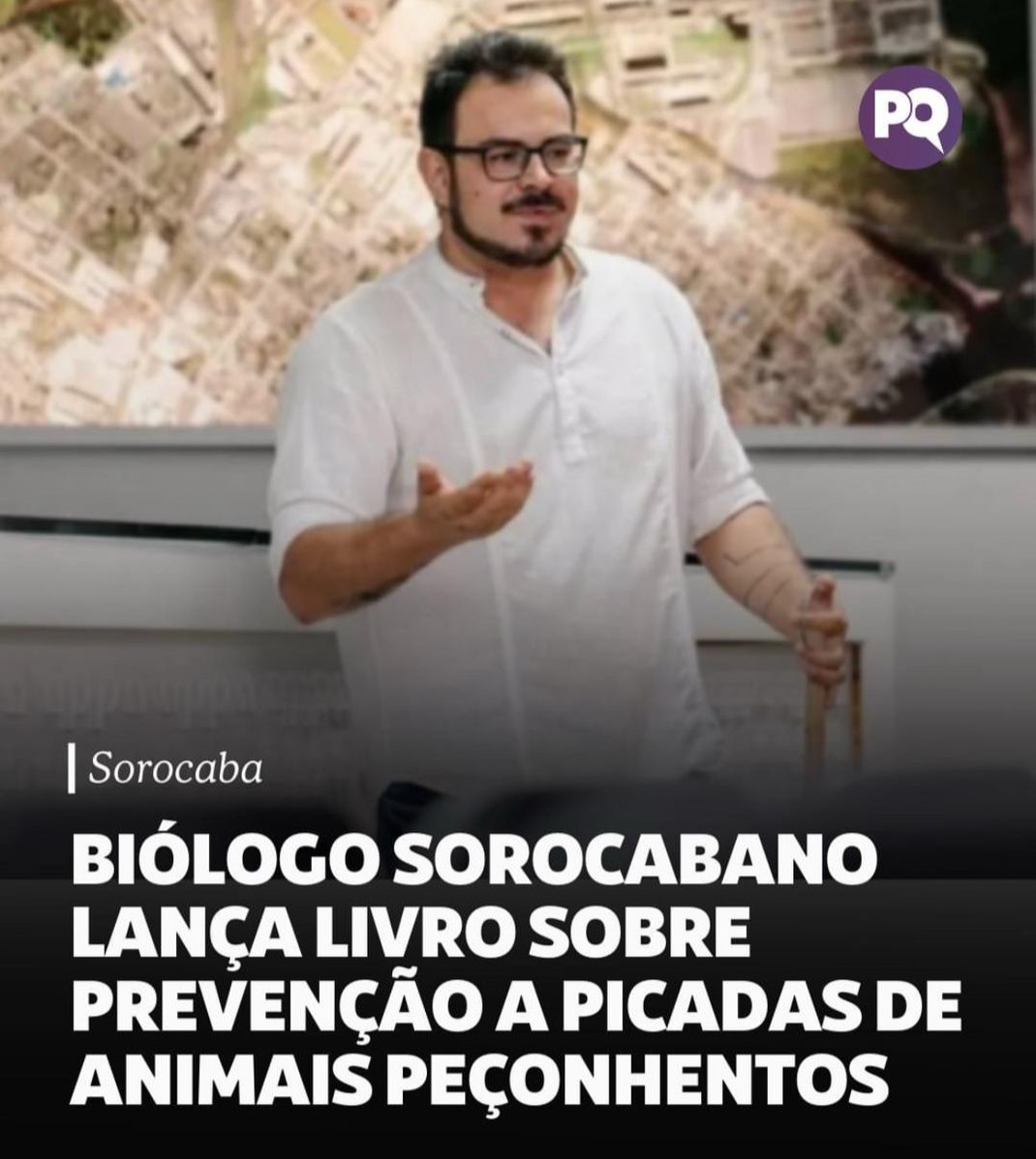 Conheça o Livro: Animais Peçonhentos da Preservação e Prevenção – Como Evitar Acidentes e Salvar Vidas!