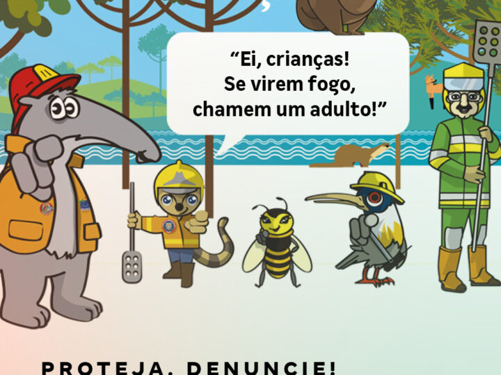 Cartilha Infantil Convida as Crianças a se Transformarem em Guardiões da Floresta na Prevenção de Incêndios