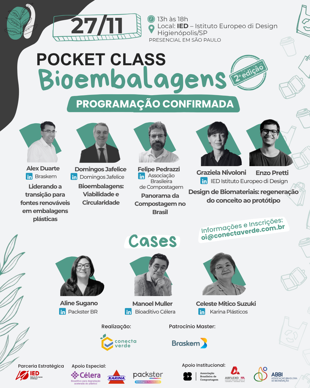 Conecta Verde Realiza Evento Sobre Bioembalagens em São Paulo 